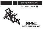 Movement BOLT PLATE LOADED LEG PRESS 45 Assembly Manual preview