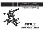 Preview for 43 page of Movement BOLT PLATE LOADED PULL DOWN User Manual