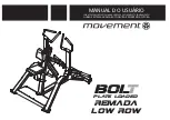 Preview for 1 page of Movement BOLT PLATE LOADED REMADA LOW ROW Assembly Manual