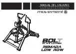 Preview for 41 page of Movement BOLT PLATE LOADED REMADA LOW ROW Assembly Manual