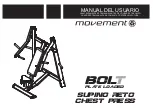 Preview for 45 page of Movement BOLT PLATE LOADED Manual