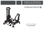 Preview for 1 page of Movement EDGE SEATED LEG CURL Assembling Manual