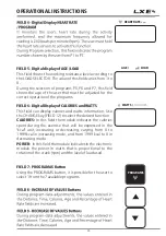 Preview for 26 page of Movement LXE G4 Instruction Manual