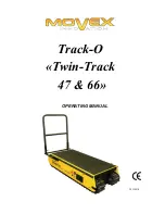 Preview for 1 page of Movex Track-O Twin-Track 47 Operating Manual