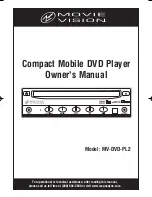 Предварительный просмотр 1 страницы Movie Vision MV-DVD-PL2 Owner'S Manual