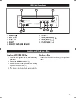 Предварительный просмотр 7 страницы Movie Vision MV-DVD-PL3 Owner'S Manual