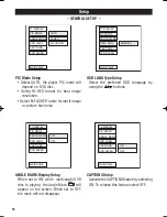 Предварительный просмотр 16 страницы Movie Vision MV-DVD-PL3 Owner'S Manual