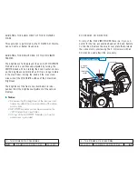 Предварительный просмотр 34 страницы Moviecam COMPACT Mk2 User Manual