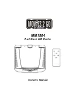 Movies 2 go MM1504 Owner'S Manual preview