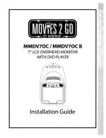 Movies 2 go MMDV70C B Installation Manual preview