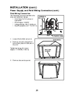 Предварительный просмотр 21 страницы Movincool CM 25 Operation Manual