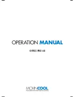 Preview for 3 page of Movincool Office Pro 60 Operation Manual