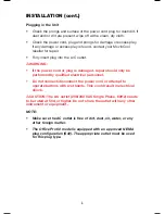 Preview for 12 page of Movincool Office Pro 60 Operation Manual