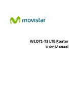 Preview for 1 page of movistar WLD71-T3 User Manual