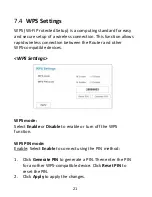 Preview for 22 page of movistar WLD71-T3 User Manual