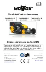 Mowox DYM191715 Original Operating Instructions preview