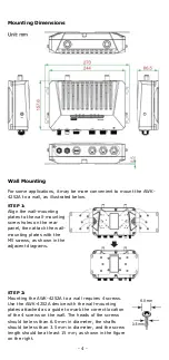 Предварительный просмотр 4 страницы Moxa Technologies AWK-4252A Series Quick Installation Manual