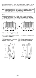 Предварительный просмотр 5 страницы Moxa Technologies AWK-4252A Series Quick Installation Manual