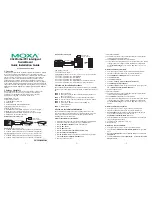 Moxa Technologies C320Turbo/PCI Quick Installation Manual preview