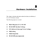 Preview for 9 page of Moxa Technologies CA-132 series Quick Installation Manual