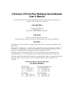 Preview for 2 page of Moxa Technologies CB Series User Manual