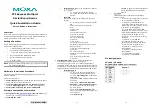 Предварительный просмотр 1 страницы Moxa Technologies CP-102E Quick Installation Manual