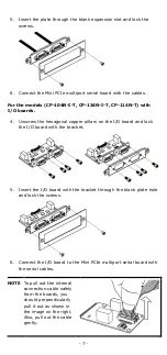 Preview for 7 page of Moxa Technologies CP-102N-T Quick Installation Manual