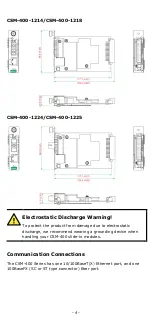 Preview for 4 page of Moxa Technologies CSM-400 Series Quick Installation Manual