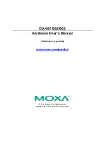 Предварительный просмотр 1 страницы Moxa Technologies DA-661 Hardware User Manual