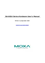 Moxa Technologies DA-662A Series Hardware User Manual preview