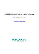 Preview for 1 page of Moxa Technologies DA-662A Series Hardware User Manual