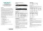 Moxa Technologies DA-662A Series Quick Installation Manual preview