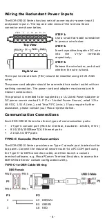 Preview for 8 page of Moxa Technologies DR-G9010-VPN-2MGSFP-T Quick Installation Manual