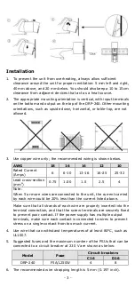 Preview for 3 page of Moxa Technologies DRP-240 Quick Installation Manual