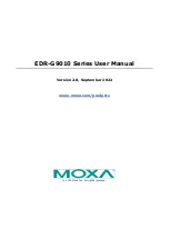 Preview for 1 page of Moxa Technologies EDR-G9010 Series User Manual