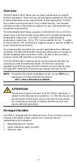 Preview for 2 page of Moxa Technologies EDS-2008-EL Series Quick Installation Manual