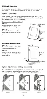 Preview for 6 page of Moxa Technologies EDS-2010-ML Series Quick Installation Manual