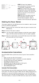 Preview for 12 page of Moxa Technologies EDS-4008-2GT-2GS Quick Installation Manual