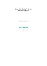 Moxa Technologies EDS-405 User Manual preview