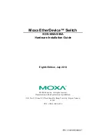 Moxa Technologies EDS-505A Series Hardware Installation Manual предпросмотр