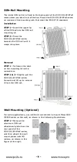 Предварительный просмотр 5 страницы Moxa Technologies EDS-G512E-8PoE Hardware Installation Manual