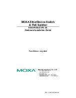 Moxa Technologies EDS-P308 Series Hardware Installation Manual предпросмотр