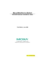 Предварительный просмотр 1 страницы Moxa Technologies EtherDevice EDS-205 Installation Manual