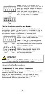 Preview for 7 page of Moxa Technologies EtherDevice EDS-405A-PTP Series Hardware Installation Manual