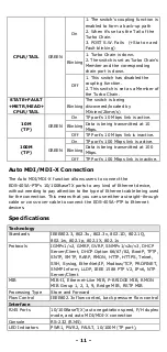 Preview for 11 page of Moxa Technologies EtherDevice EDS-405A-PTP Series Hardware Installation Manual