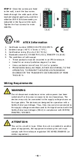 Предварительный просмотр 6 страницы Moxa Technologies EtherDevice EDS-510A Series Hardware Installation Manual