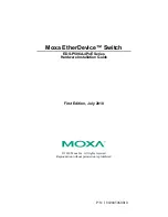 Moxa Technologies EtherDevice EDS-P506-4PoE Hardware Installation Manual preview