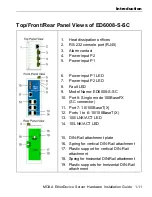 Предварительный просмотр 16 страницы Moxa Technologies EtherDevice Hardware Installation Manual