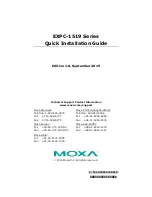 Moxa Technologies EXPC-1519 Series Quick Installation Manual preview