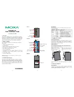 Moxa Technologies IA240-LX Quick Installation Manual предпросмотр